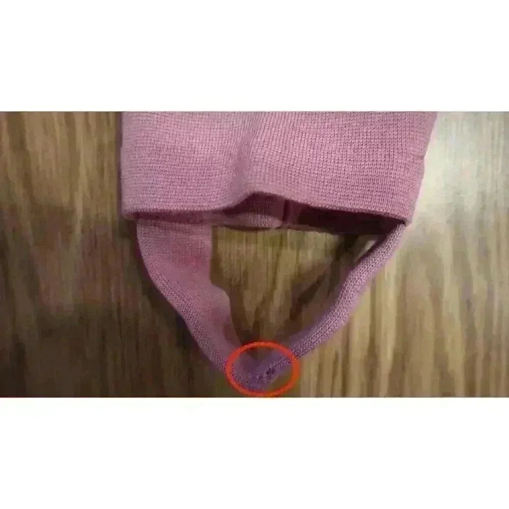 NWT Andrea Jovine All Pure Wool Pink Stirrup Pants, Size S - Picture 13 of 16